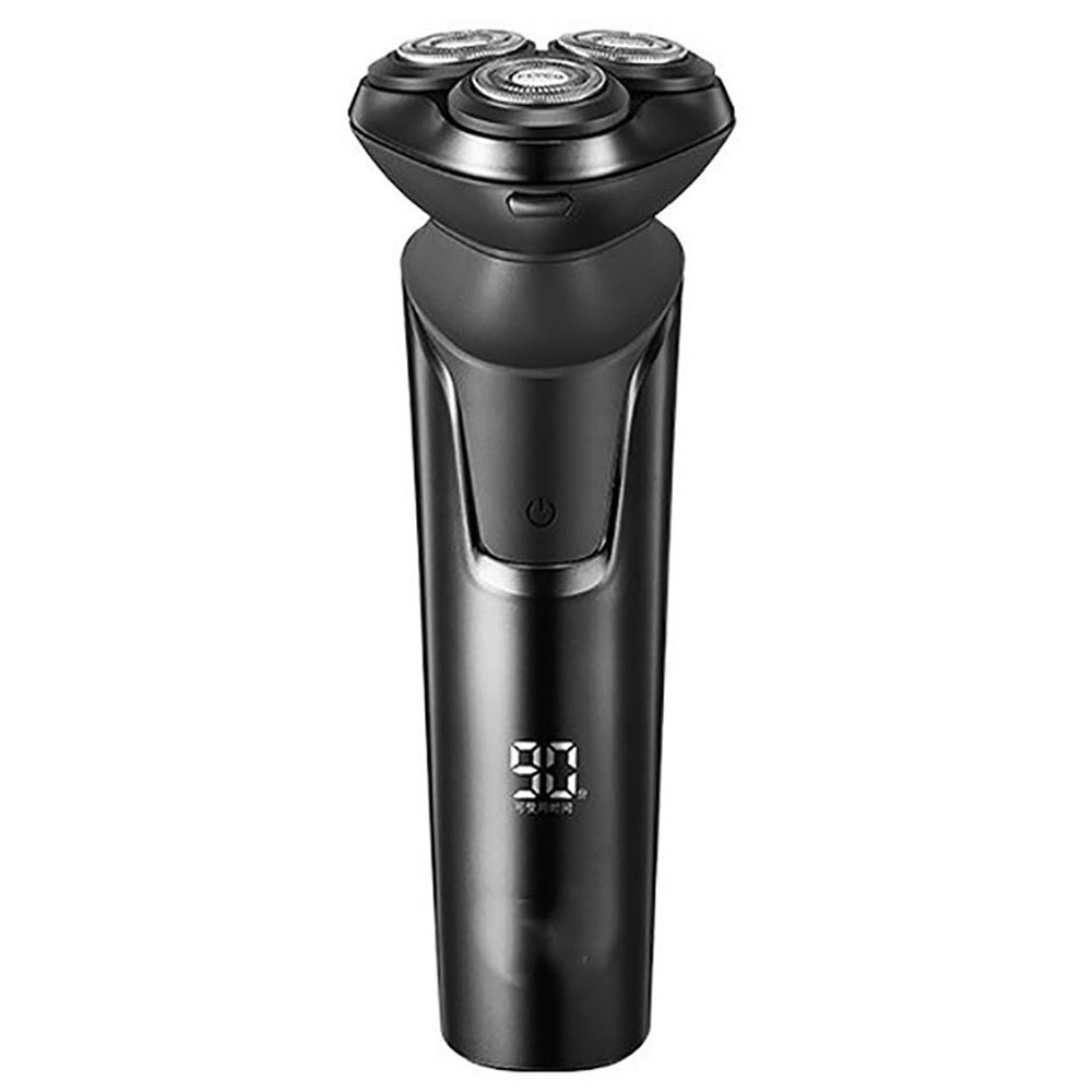 BJFSEAFN Men Electric Shaver Smart IPX7 Waterproof Rechargeable Beard Razor Quick Charging Trimming Machine