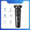 BJFSEAFN Men Electric Shaver Smart IPX7 Waterproof Rechargeable Beard Razor Quick Charging Trimming Machine view 2