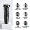 BJFSEAFN Men Electric Shaver Smart IPX7 Waterproof Rechargeable Beard Razor Quick Charging Trimming Machine view 3