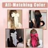 10 PCS Hair Bows,Hair Bows for Women,Hair Ribbons,Oversized Long-tail Cute Aesthetic Hair Accessories,Large Hair Barrettes for Women,Big Hair Bow,Big Bows for Girls view 4