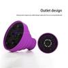 Foldable Blower Diffuser Cover Silicone Dryer Collapsible Hair Attachment Portable Travel Folding Universal view 2