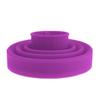 Foldable Blower Diffuser Cover Silicone Dryer Collapsible Hair Attachment Portable Travel Folding Universal view 4