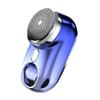 BJFSEAFN Mini Shave Portable Electric Shaver for Men Wet Dry One-Button Mini Travel Razor Electric Rechargeable(Gradient Blue) view 1
