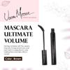 Vera Moore Mascara for Ultimate Volume & Long Lashes, Telescopic & Tubing Options, High-Definition Finish, Smudge-Proof, All-Day Wear, Easy Removal (Brown, 0.28 oz) view 2
