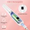 Electric Nail Filer, Professional Nail Drill Kit, Electric Nail Drill Kit, Portable File for Acrylic Gel Nails, Cordless Nail File Electric Manicure Pedicure Tools with Drill Bits for Home Salon view 3