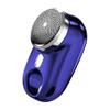 BJFSEAFN Mini Shave Portable Electric Shaver for Men Wet Dry One-Button Mini Travel Razor Electric Rechargeable(Blue) view 1
