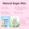 Beauty7 Roll on Wax Kit for Hair Removal, Sugar Waxing Kit, Easy Rolling Portable Warmer with 2pcs Soft Waxing Cartridge(5.3 oz each)100pcs Strips (Wax Kit with Machine) view 4