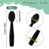 Disposable Eyeshadow Applicators, 50 Pack Eye Shadow Sponge Applicators Mini Eyeshadow Brush Portable Travel Eye Shadow Applicator Sticks Multipurpose Lips Makeup Brushes for Women Girls view 2