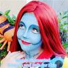 Go Ho Light Blue Face Paint,Waterproof Oil Based Cream Pale Blue Face Body Paint Stick for Halloween Cosplay SFX Ghost Bride Costume Sally Makeup view 3