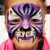 Go Ho Purple Face Paint,Waterproof Oil Based Cream Purple Face Body Paint Stick for Halloween Cosplay SFX Mermaid Witch Skull Zombie Clown Makeup view 2