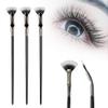 Folding Angle Scalloped Lash Brush, 2024 New Eyelash Fan Brush, Soft Bristles Eyelash Comb, Lengthening Eyelash Makeup Tool, Suitable for Any Make-Up Look (3PCS) view 1