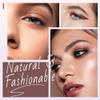 Folding Angle Scalloped Lash Brush, 2024 New Eyelash Fan Brush, Soft Bristles Eyelash Comb, Lengthening Eyelash Makeup Tool, Suitable for Any Make-Up Look (3PCS) view 3