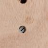 Drop Shaped Wood Hygrometer, Sauna Room Accessories, Hand Made, High Temperature Resistance, for Sauna Room and Sweat Room view 4