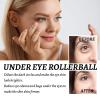 Eye Roller for Puffy Eyes, Castor Oil and Frankincense Eye Roller for Dark Circles, and Wrinkles, Anti Aging Eye Serum Cream, Glass Bottle, 2 PCS view 3