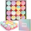 Organic Bath Bombs Women,Nature Bath Bombs for Women Relaxing,Lush Bath Bomb Gift Set view 1