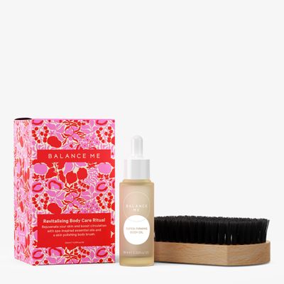 Balance Me Revitalising Body Care Ritual Set, Body Skin Care Products for Self Care, Spa at Home Experience