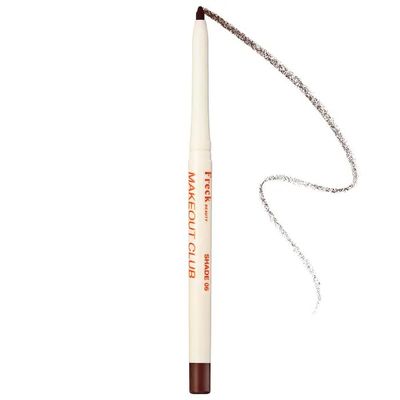 Freck Beauty MAKEOUT CLUB Lip Liner  Creamy Precision Formula, Long-Wearing, Smooth Application, Naturally Defined Finish, Designed to Pair with Soft Blur Lipstick | SHADE 06 (Rich Chocolate Brown)