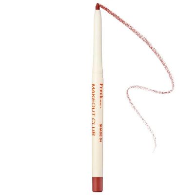 Freck Beauty MAKEOUT CLUB Lip Liner  Creamy Precision Formula, Long-Wearing, Smooth Application, Naturally Defined Finish, Designed to Pair with Soft Blur Lipstick | SHADE 04 (Rosey Cinnamon)
