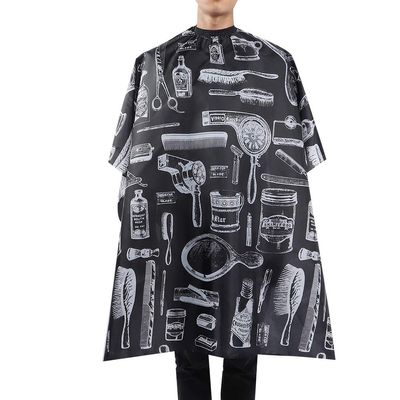 Barber Apron, Barber Cape Salon Gown Cape with Anti Static Design, Breathable Hairdressing Apron for Hair Cutting and Coloring