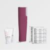 DERMAFLASH LUXE+ Sonic Dermaplaning Tool for Face Peach Fuzz Removal, Anti-Aging and Exfoliation, Holiday Berry view 1
