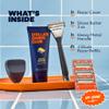 Dollar Shave Club | The VIP Shave Set | 4 Swift Rinse Refill Cartridges, 1 Heavy Metal Handle, 1 Shave Butter 3 ounce, 1 Razor Cover, Razors for Men view 2