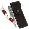 Damascus Straight Razor - Custom Shaving Blade for men - Damascus Steel Barber Approved - Straight Edge Razor For Men - Mens Straight Razor Kit -Travel Case - Best Gift Set For Him view 2