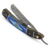 Damascus Straight Razor - Custom Shaving Blade for men - Damascus Steel Barber Approved - Straight Edge Razor For Men - Mens Shaving Razor Kit -Travel Case - Best Gift Set For Him view 3