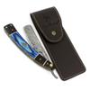 Damascus Straight Razor - Custom Shaving Blade for men - Damascus Steel Barber Approved - Straight Edge Razor For Men - Mens Shaving Razor Kit -Travel Case - Best Gift Set For Him view 4