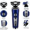 BJFSEAFN 4 in 1 Electric Shaver 3D Floating Cutters USB Fast Charge Shaving Razor Machine for Men Blades Portable Beard Trimmer Clipper(Red with Box) view 2