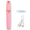 LiXiongBao USB Rechargeable Portable Electric Eyebrow Trimmer Pen for Women,Painless Precision Eyebrow Hair Remover, Safe Eyebrow Shaver Razor Tool for face Leg Lip Armpit Hand(Pink) view 1