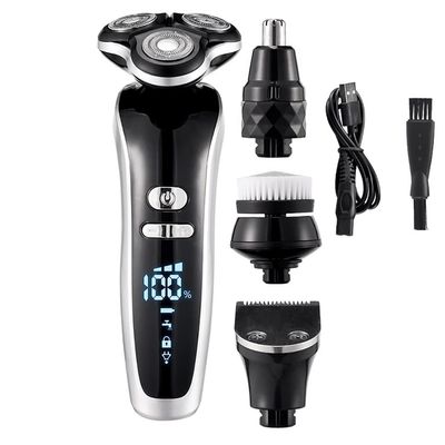 BJFSEAFN Electric Shaver for Men 4D Electric Beard Trimmer USB Rechargeable Hair Trimmer Hair Cutter Adult Razor for Men(Package a with Box)