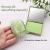 Jutqut Natural Oil Blotting Sheets for Face With Travel Makeup Mirror- 3 Pack(300 sheets), Oil Absorbing Sheets for Face, Makeup Friendly High-performance Blotting Papers for Oily Skin view 4