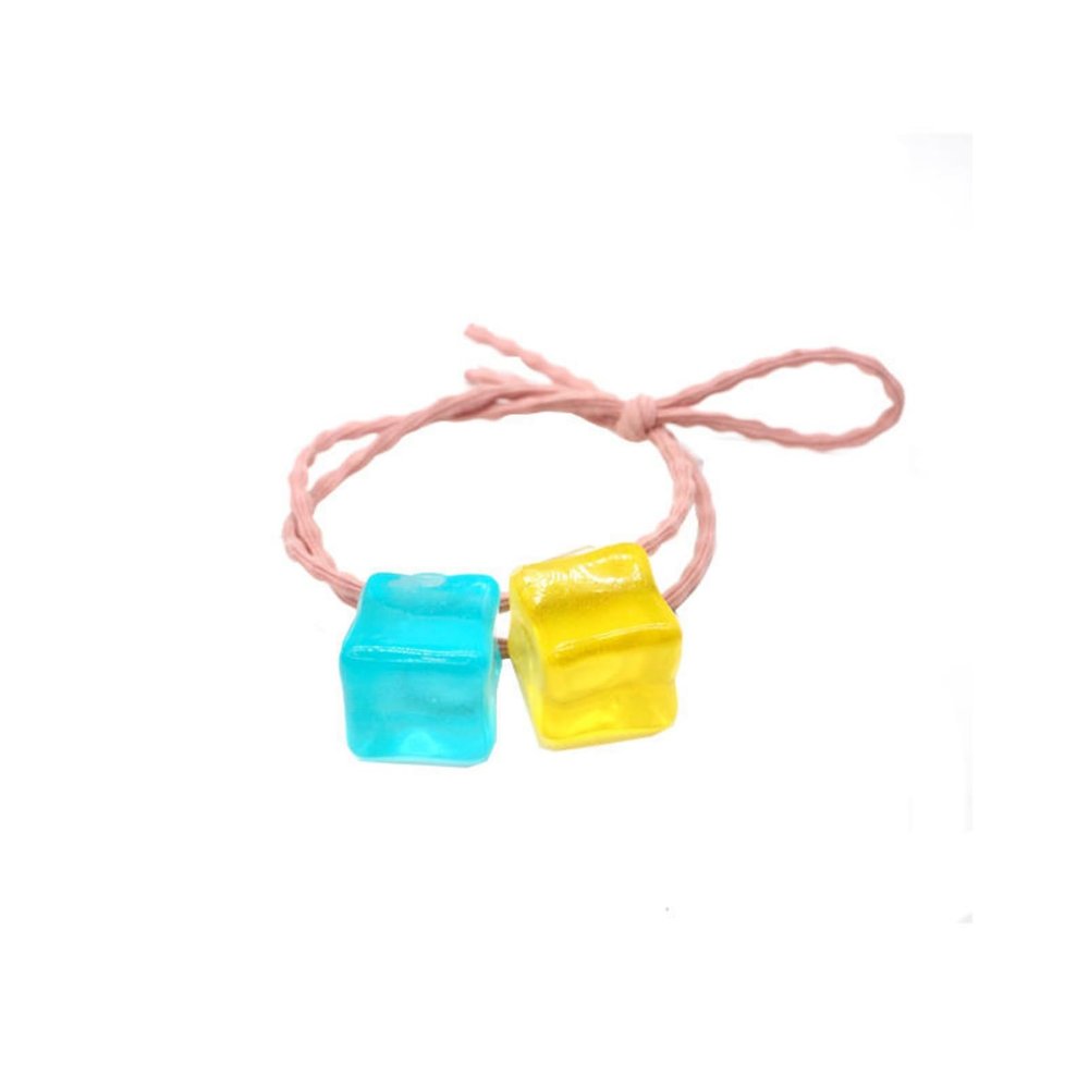 Anime BOCCHI THE ROCK Stylish Hairpin Ice Cubes Elastic Hair Rope Headband For Women Girls Accessories Birthday Jewelry Gifts (Hair Rope)