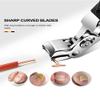 2024 New Long Handle Ergonomic Angled Head Senior Toenail Clippers - Dotmalls, Grishay, Cumuul, Ideal for Thick Toenails, Precision Trimming for Seniors (3Pcs) view 2