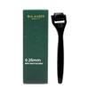 Gin Amber Beauty Mini Derma roller (0.25mm) - 48 Real Individual Needles, Microdermabrasion Device for Skin Care, Serum Absorption with Microneedling, Tool, Hygienic Case (Black Mini 0.25mm) view 1