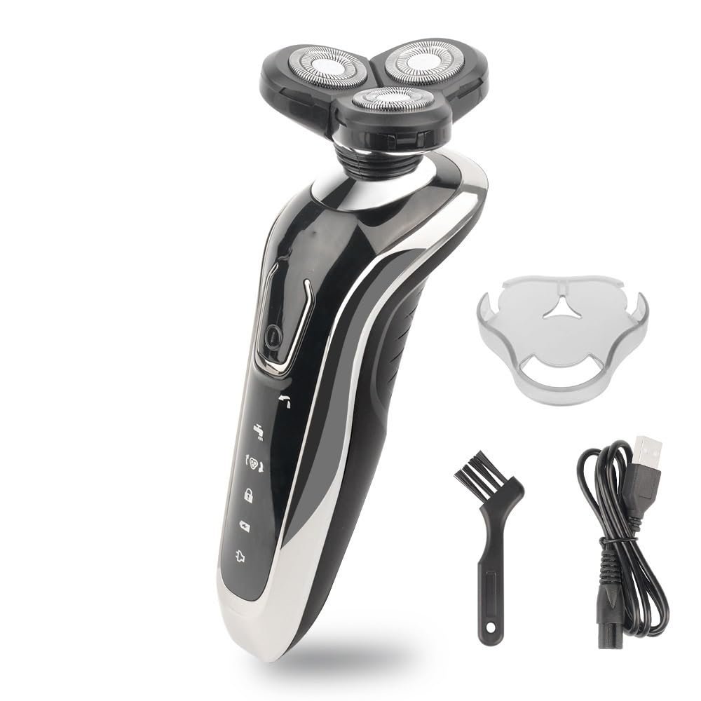 BJFSEAFN Powerful Shaver for Men Electric Shaver Beard Shaving Machine Electric Razor Rechargeable Waterproof(with Box)