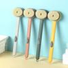 TRYQTYL Detachable Back Scrubber with Built-in Shower Gel Container  Exfoliating Scrub Bath Brush Head, 36cm Long Handle Liquid Bath Shower Rub Bath Brush for A Refreshing Bath Experience (Green) view 2