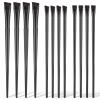 12 Pack Angled Eyeliner Brush Set Eyebrow Brushes, Flat Eyebrow Tint Brush, Ultra Thin Makeup Brush, Fine Slanted Eyebrow Brush Applicator, Eye Makeup Brush Applicator view 1