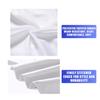 Nicoc Waterproof Polyester Haircut Cape, Extra Large Professional Salon Barber Cape, Hair Cutting Cape For Men, Women And Kids (White) view 4