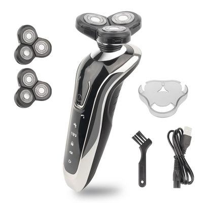 BJFSEAFN Powerful Shaver for Men Electric Shaver Beard Shaving Machine Electric Razor Rechargeable Waterproof(with Box 2 Heads)