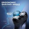 BJFSEAFN Electric Shaver for Men 3D Floating Rotary Men's Razor Beard Shaving Machine Type-C USB Rechargeable Beard Timmer view 2