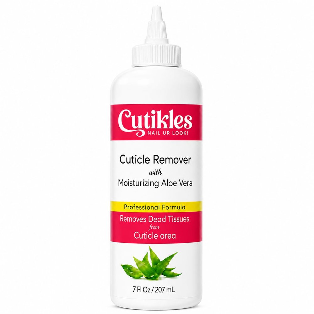 Cutikles Cuticle Remover Gel Removes Dead Overgrown Cuticle, Nourishes Hydrates Cuticle Area, Professional Grade Formula With Aloe Vera Gel -7 Fl Oz