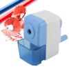 Manual Pencil Sharpener, Hand Crank Pencil Sharpeners Stronger Spiral Hob Children's Cartoon Thickness Adjustment Pencil Sharpener for All Types of Pen Holders, Trigon Rods, Six view 4