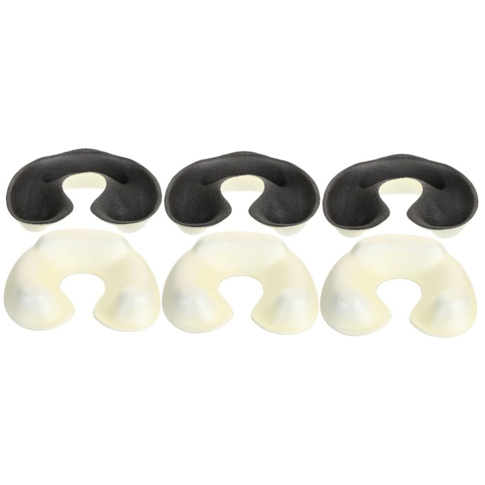 Beatifufu 3pcs Hair Stylist Essentials Hair Perming Neck Tray Salon Hairdressing Neck Tray Perm Container