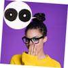 Beatifufu 4pcs Updo Hair Extension Elastic Hair Ties for Effortless Bun Styling Versatile Modelling Tool for Natural Full view 2