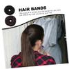 Beatifufu 4pcs Updo Hair Extension Elastic Hair Ties for Effortless Bun Styling Versatile Modelling Tool for Natural Full view 3