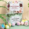 Bath Bombs Gift Set 12pcs, All Natural Organic Bubble Home Spa Set view 2