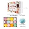 Bath Bombs Gift Set 12pcs, All Natural Organic Bubble Home Spa Set view 3