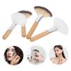 Beatifufu 20pcs Elf Makeup Brush Alternative Face Makeup Brush for Powder Foundation Blush Women view 3