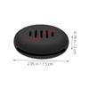 Didiseaon Black Silicone Makeup Sponge Holder 2 Pack for Travel Storage view 2